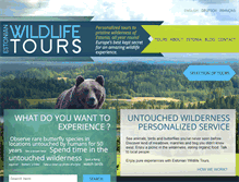 Tablet Screenshot of estonianwildlifetours.com